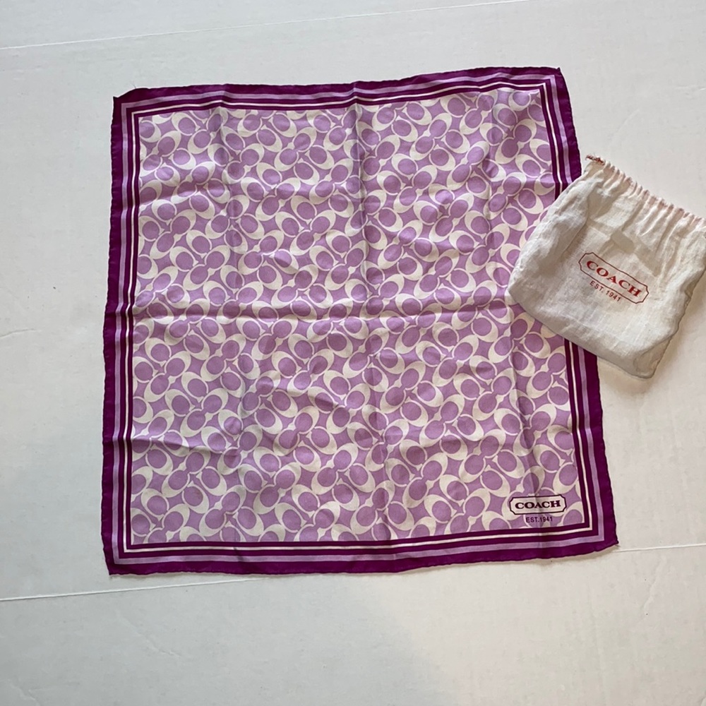 Coach Oversized square scarf